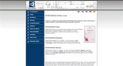 Desktop Screenshot of patentservis.cz